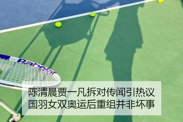 陈清晨贾一凡拆对传闻引热议 国羽女双奥运后重组并非坏事